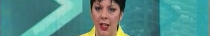 Captura de pantalla del video (recortado). Se ve parte del rostro de la columnista