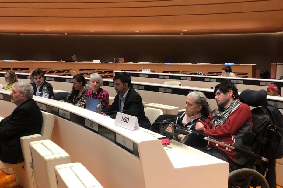 Delegación de las organizaciones de la sociedad civil de Argentina, en la sesion