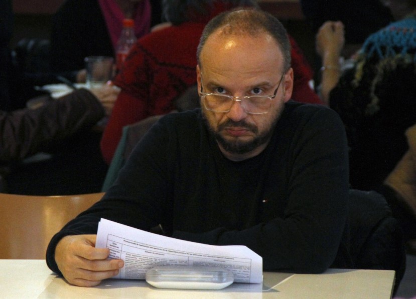 Martín Passini durante el encuentro. Foto REDI