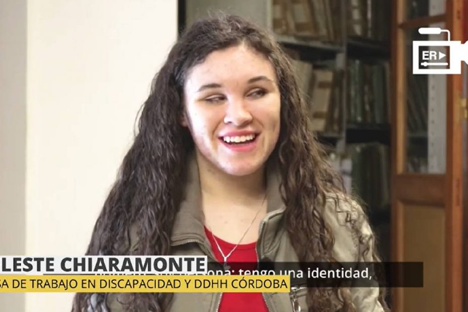 Celeste Chiaramonte en el resaltador