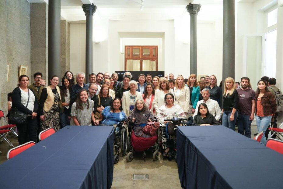 Se ven todas las personas participantes de la presentación Proyecto de Ley Marco - Congreso Nacional - 3-12-24