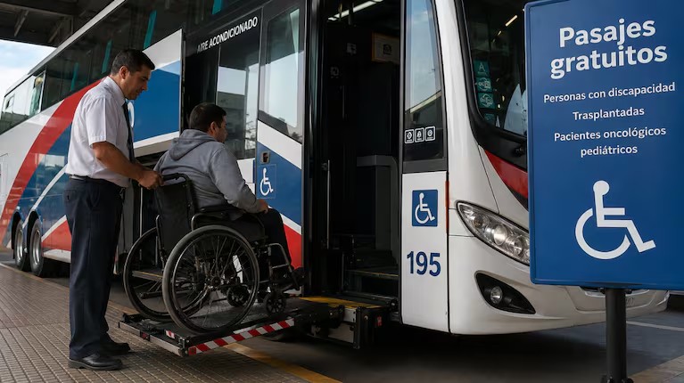bus rampa discapacidad